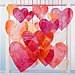 Hanging Crayon Hearts