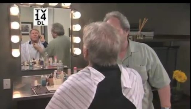 Harrison Ford Confronts Chewbacca