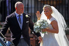 Pictures of Zara Phillips and Mike Tindall's Scottish Wedding: See Her Wedding Dress!