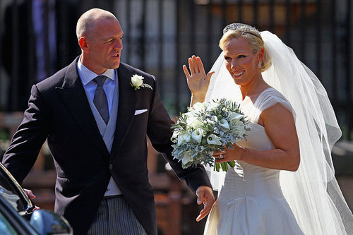 Pictures of Zara Phillips and Mike Tindall's Scottish Wedding: See Her Wedding Dress!