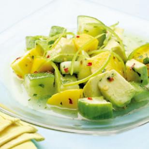 Weight Watchers Recipes - Tropical Cucumber Salad