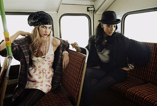 Karlie Kloss and Jourdan Dunn
