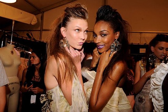 Karlie Kloss and Jourdan Dunn