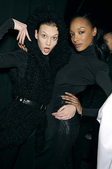 Karlie Kloss and Jourdan Dunn