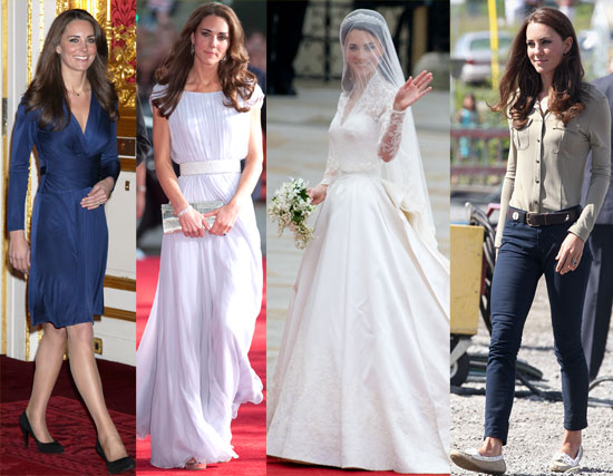 Kate Middleton on Vanity Fair's Best-Dressed List
