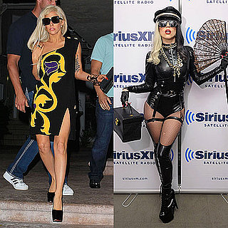 Lady Gaga Wears a Casual Look