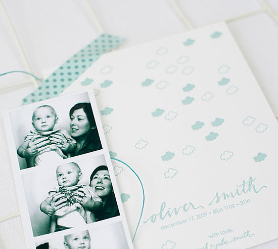 Simply Stunning Letterpress Birth Announcement Simply Stunning Letterpress Birth Announcement