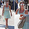 Nicky Hilton Sheer Dress Street Style