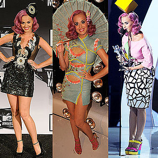 Katy Perry Outfits at VMAs 2011