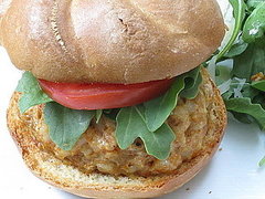 Shrimp Chorizo Burgers