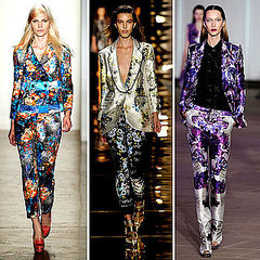 Printed Suits Trend at 2012 New York Fashion Week