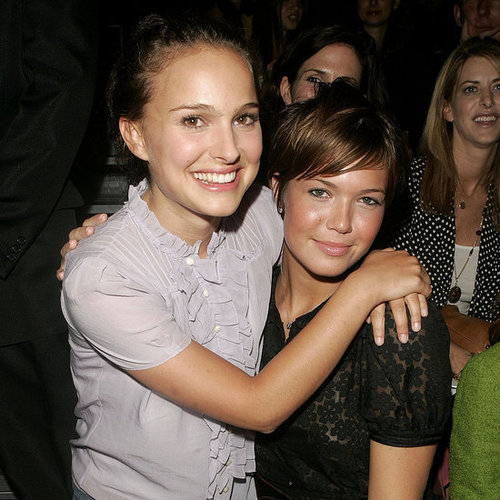 Natalie Portman and Mandy Moore were front and center at the Marc Jacobs show in September 2004.
Natalie Portman and Mandy Moore were front and center at the Marc Jacobs show in September 2004.