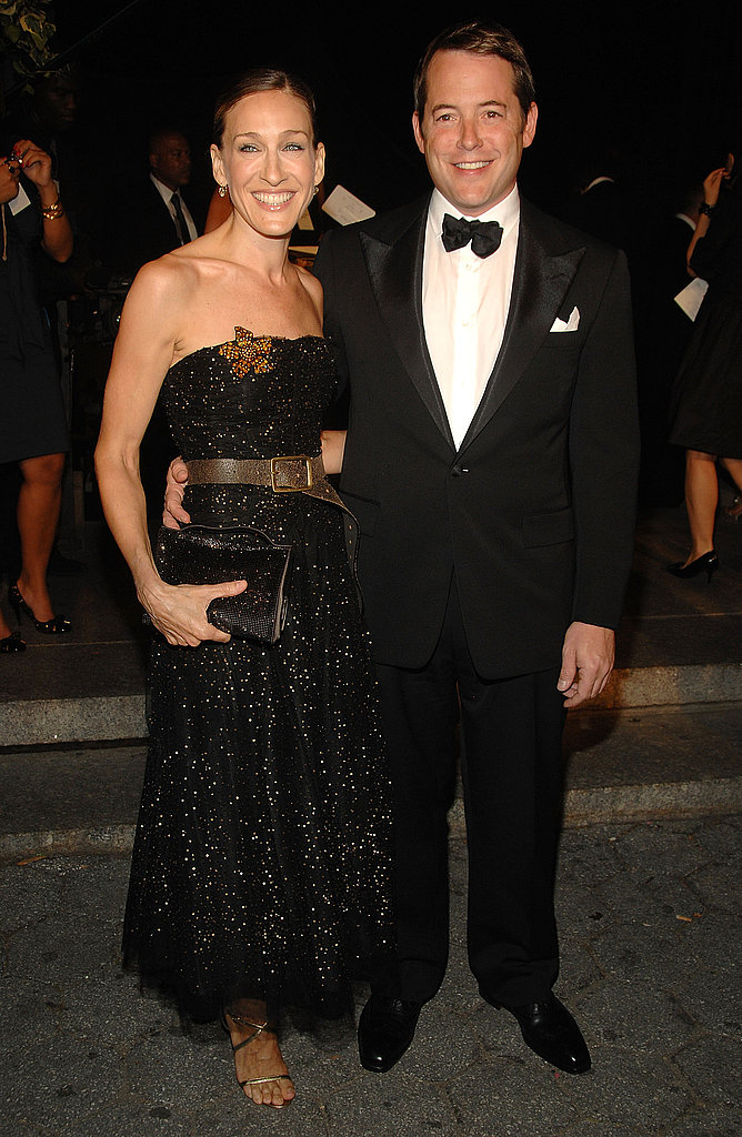 Sarah Jessica Parker and Matthew Broderick dressed up to attend Ralph Lauren's Spring show at the Central Park Conservatory Garden in February 2008.
Sarah Jessica Parker and Matthew Broderick dressed up to attend Ralph Lauren's Spring show at the Central Park Conservatory Garden in February 2008.