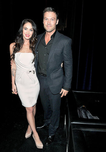 Megan Fox had her husband, Brian Austin Green, there to support her at the 2010 screening of Passion Play.
Megan Fox had her husband, Brian Austin Green, there to support her at the 2010 screening of Passion Play.