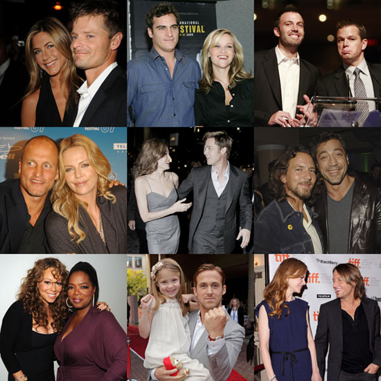 Brad Pitt, George Clooney, Jennifer Aniston at TIFF Pictures