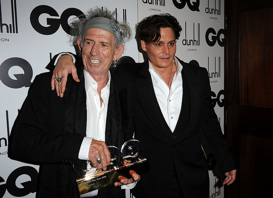 Johnny Depp Pictures at 2011 GQ Men of the Year Awards