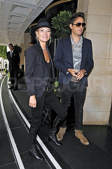Kate Moss and Jamie Hince at London's Dorchester. Kate Moss and Jamie Hince at London's Dorchester.