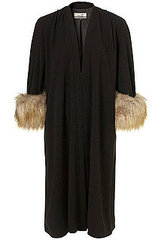 Unique Faux Fur Trim Evening Jacket ($440)