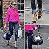 Sarah Jessica Parker Wearing a Pink Jacket