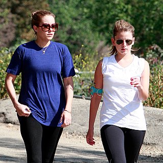 Pictures of Celebrities Hiking: Jessica Biel, Uma Thurman