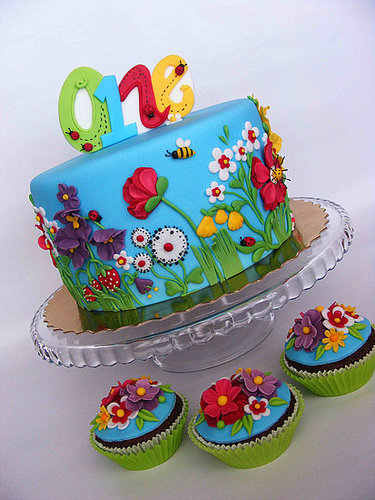 Summer Flowers Cake Summer Flowers Cake