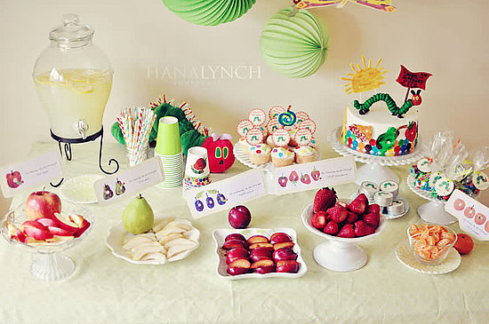 The Very Hungry Caterpillar Party Table