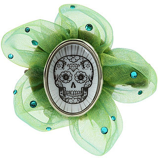 A Cute Halloween Calavera Hair Accessory