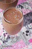 Post Workout Fig Raspberry Green Smoothie