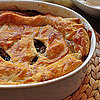 A Fall Feast: Chicken Pie, Smashed Carrots, French Style Peas and Berries & Cream
