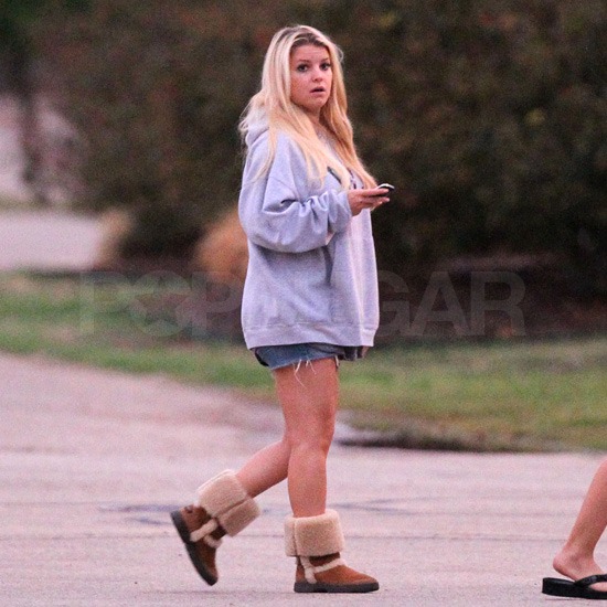 Jessica Simpson Visiting Dallas Pictures Jessica Simpson Visiting Dallas Pictures