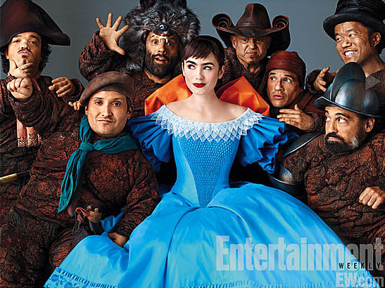 Lily Collins as Snow White Lily Collins as Snow White