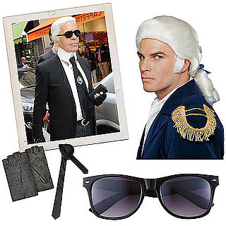 Karl Lagerfeld Halloween Costume