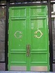 Big Green Doors at C. Wonder