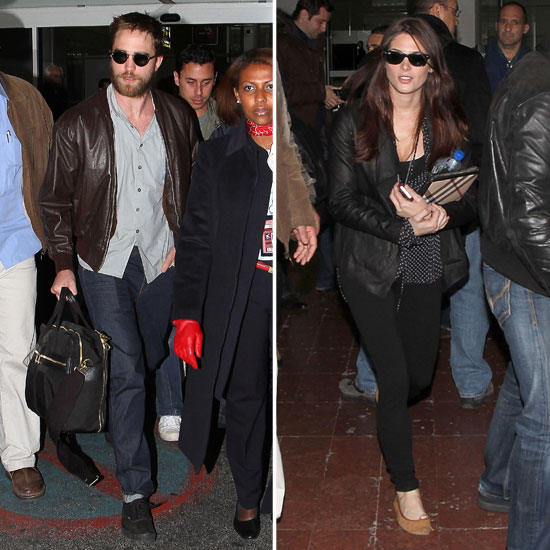 Robert Pattinson and Ashley Greene Touch Down in Paris Robert Pattinson and Ashley Greene Touch Down in Paris