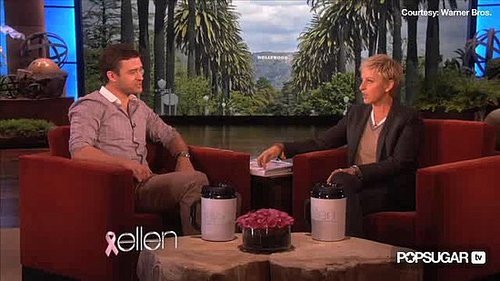 Funny Justin Timberlake Interview on The Ellen DeGeneres Show About Ryan Gosling