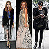Olivia Palermo, Selma Blair Wearing Fur Vests