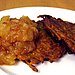 Curried Sweet Potato Latkes With Homemade Apple Pear Sauce