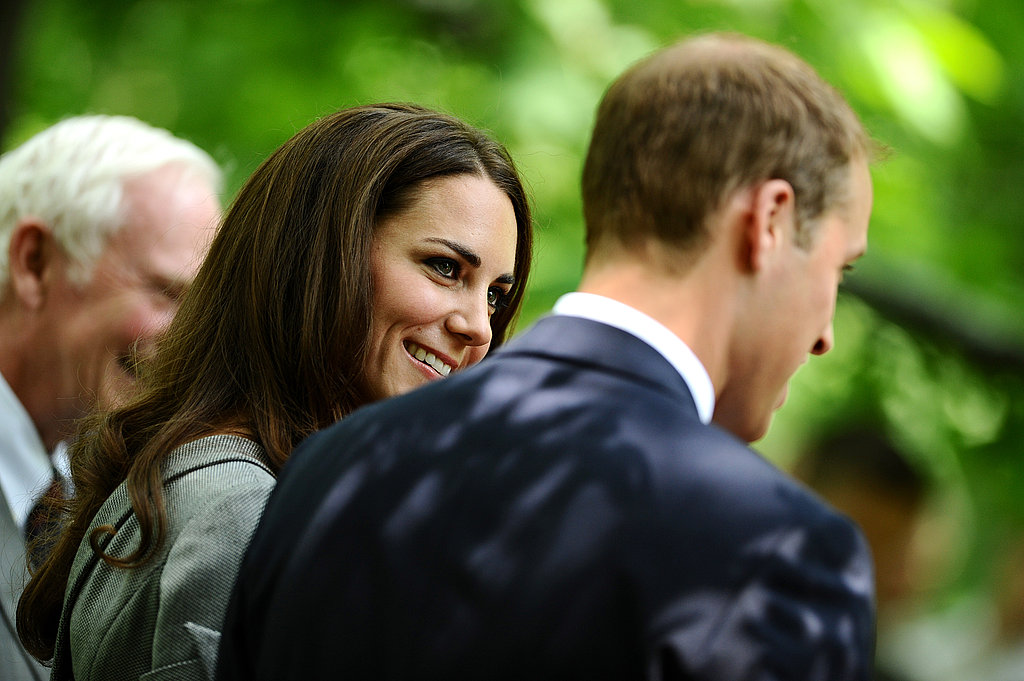 Kate gave a loving glance to her husband as they planted a symbolic tree during their 2011 visit to Canada.
Kate gave a loving glance to her husband as they planted a symbolic tree during their 2011 visit to Canada.