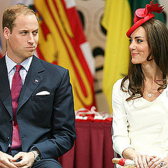 Prince William and Kate Middleton Kissing