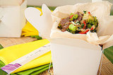 Ginger Beef and Kelp Noodle Stir Fry