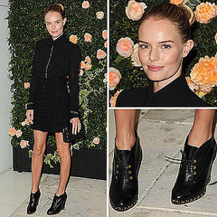Kate Bosworth Wears Black Chanel Kate Bosworth Wears Black Chanel