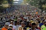 Runners Passing Through Queens
