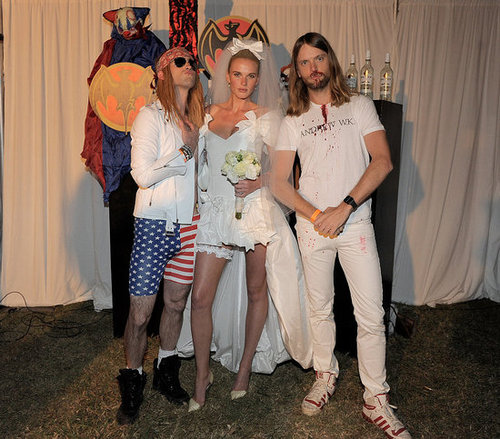 Adam Levine, Anne Vyalitsyna, and James Valentine got in the Halloween spirit in 2011.
Adam Levine, Anne Vyalitsyna, and James Valentine got in the Halloween spirit in 2011.