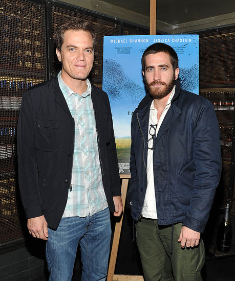 Jake Gyllenhaal and Michael Shannon promoted Take Shelter in NYC. Jake Gyllenhaal and Michael Shannon promoted Take Shelter in NYC.