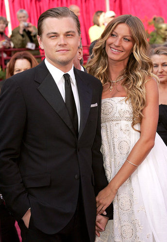 At the March 2005 Academy Awards, Leonardo DiCaprio walked the red carpet with then-girlfriend Gisele Bündchen on his arm.
At the March 2005 Academy Awards, Leonardo DiCaprio walked the red carpet with then-girlfriend Gisele Bündchen on his arm.