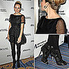 Sienna Miller Wearing Twenty8Twelve Black Dress Fall 2011