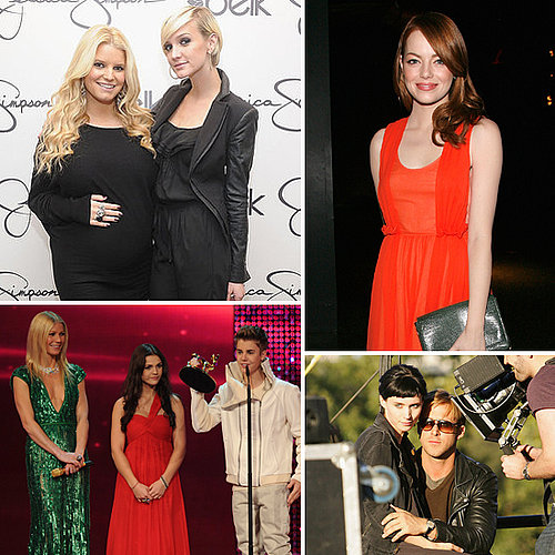 Celebrity Pictures of Pregnant Jessica Simpson, Ryan Gosling, Emma Stone, Gwyneth Paltrow
