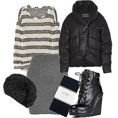 How to Wear a Puffer Winter 2011 How to Wear a Puffer Winter 2011