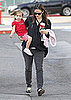 Pregnant Jennifer Garner + Seraphina Affleck Pictures in LA