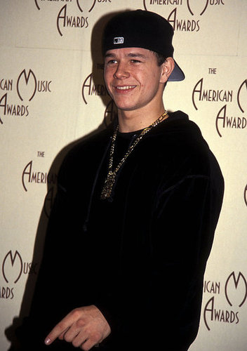 Mark Wahlberg posed backstage in 1992.
Mark Wahlberg posed backstage in 1992.